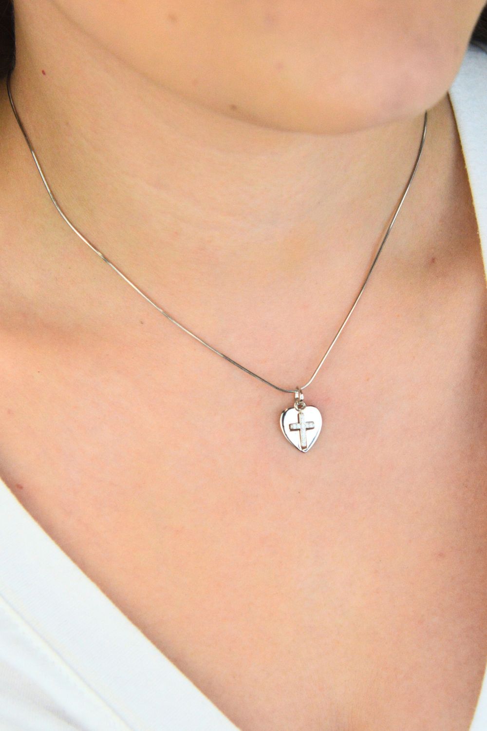 Srebrny łańcuszek linka rodowany 925 – 42 cm, 0,6 mm Ag.jpg